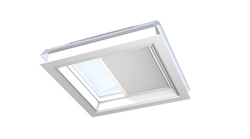 VELUX translucent pleated blind